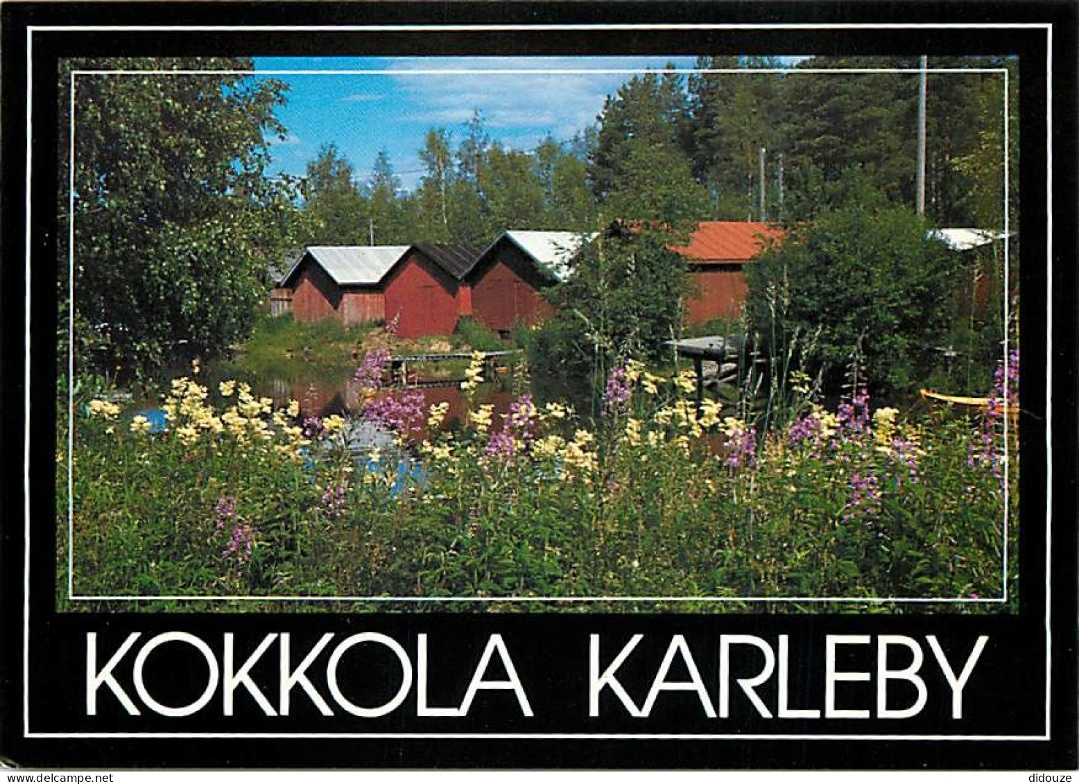 Finlande - Kokkola Karleby - Fleurs - CPM - Carte Neuve - Voir Scans Recto-Verso - Finlande