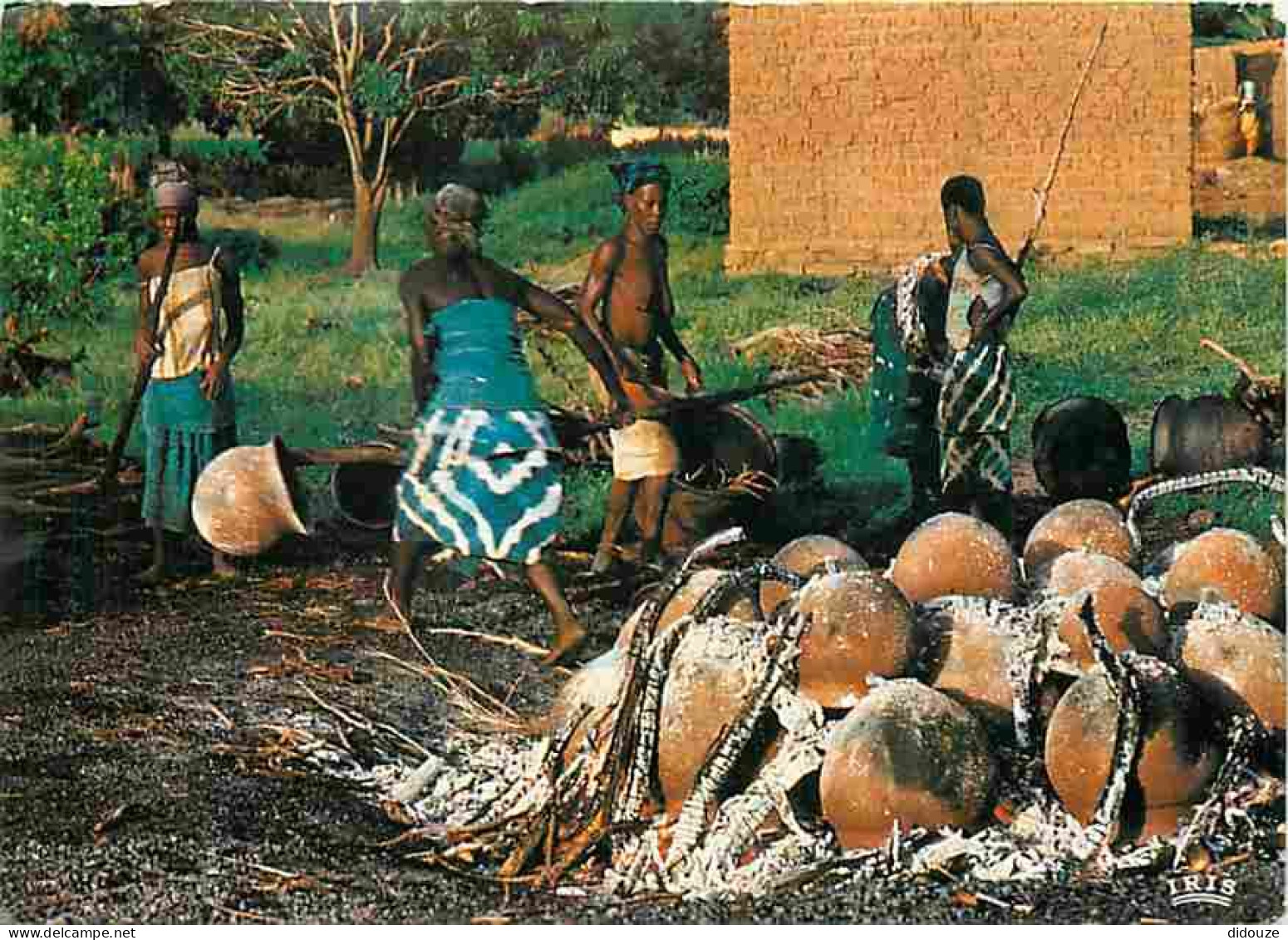 Afrique - L'Afrique En Couleurs - Cuisson Des Poteries - CPM - Voir Scans Recto-Verso - Unclassified