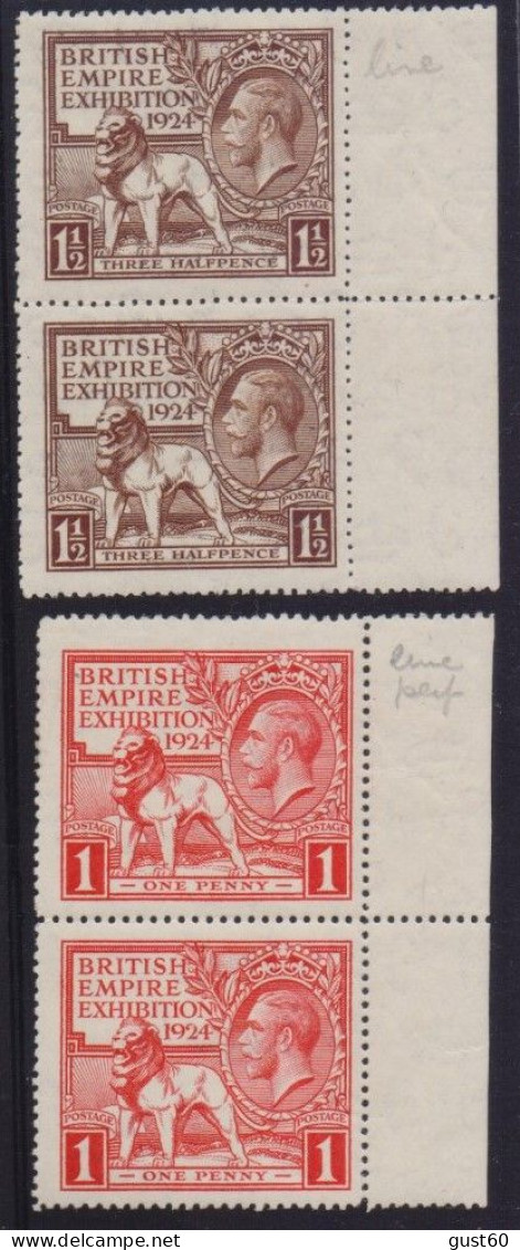 1924 Wembley UMNH - Unused Stamps