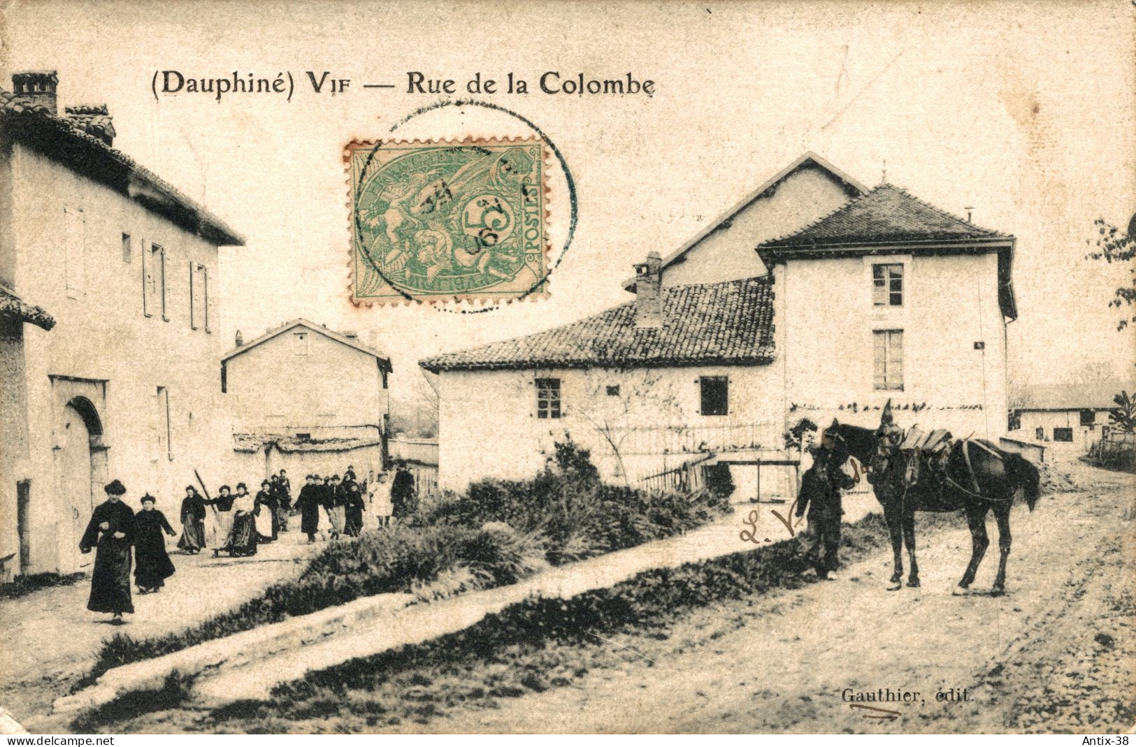 N46 - 38 - VIF - Isère - Rue De La Colombe - Vif