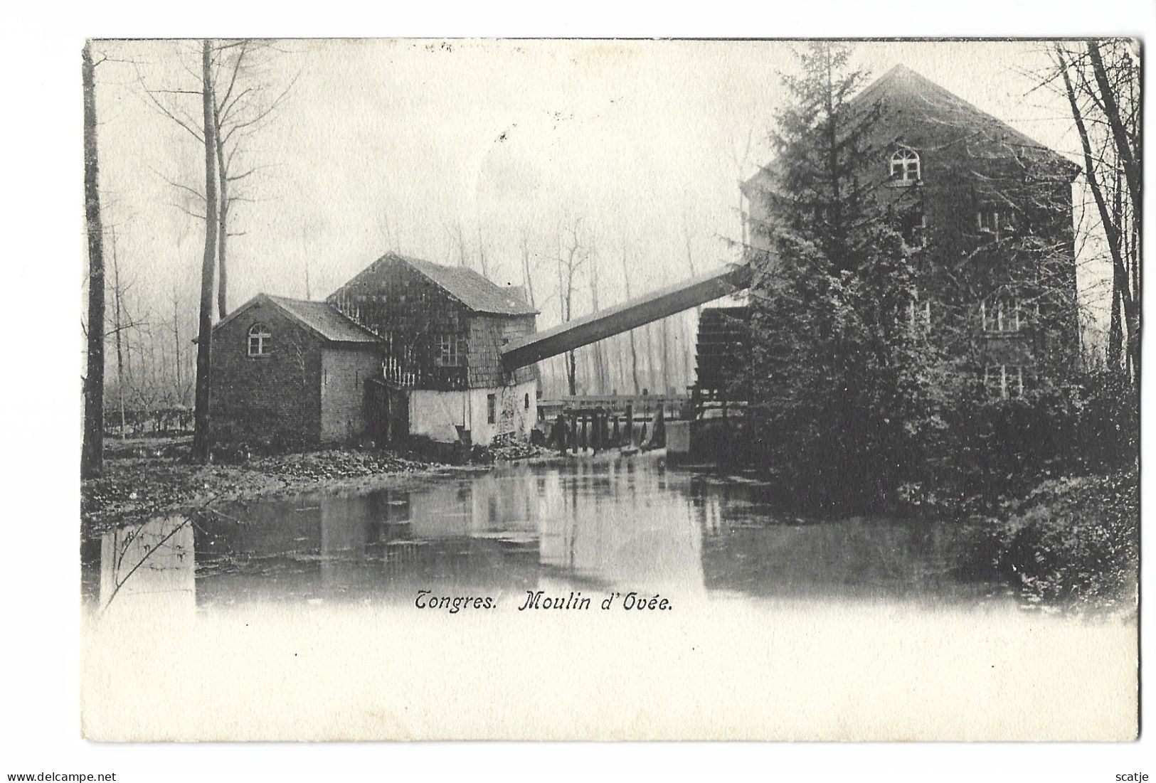 Tongres.   -   Moulin D'Ovée.   -   1904   Naar   Blankenberghe - Tongeren