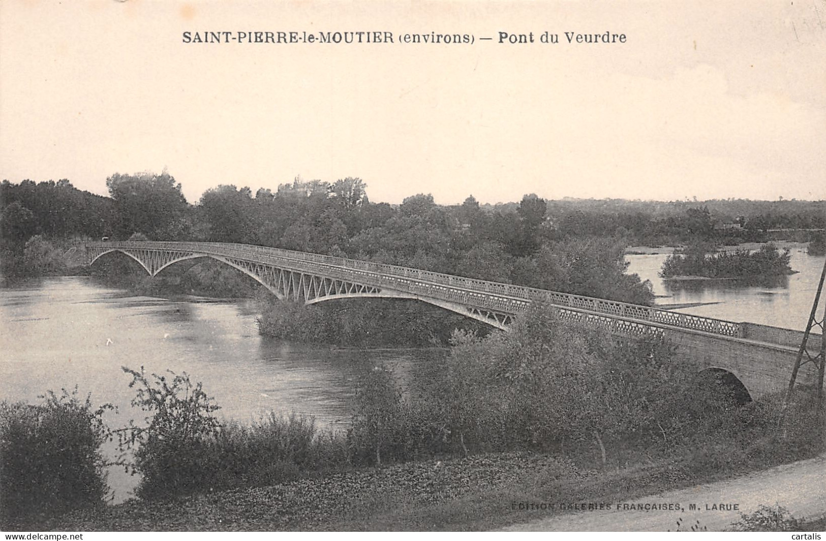 58-SAINT PIERRE LE MOUTIER-N°3792-E/0245 - Saint Pierre Le Moutier