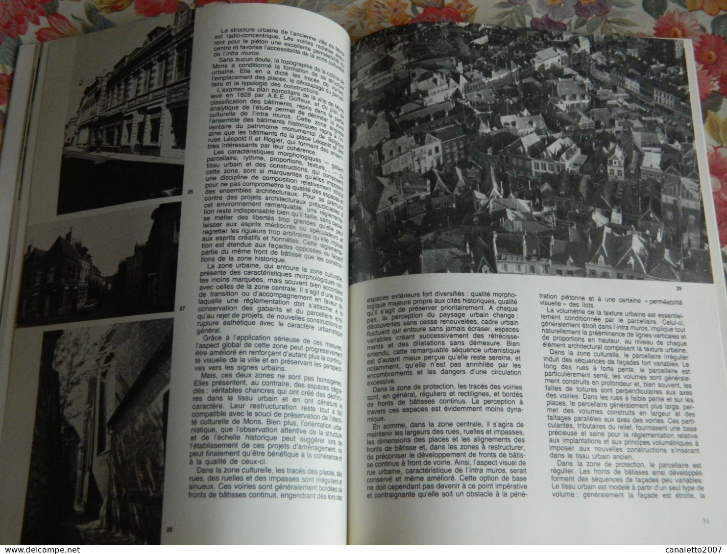 MONS: MONS REVIVRE EN VILLE 1980 -56 PAGES AVEC NOMBREUSES PHOTOS