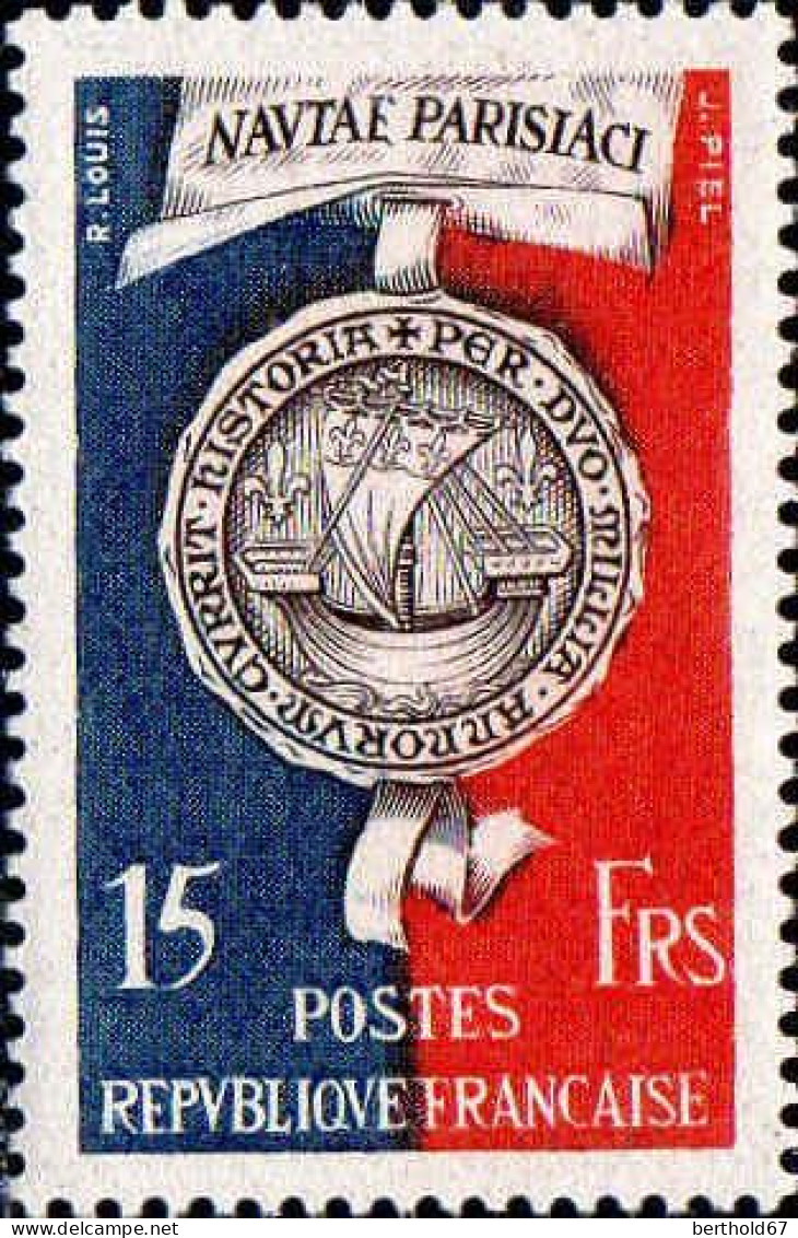 France Poste N** Yv: 906 Mi:924 Navtae Parisiaci Sceau (Thème) - Stamps