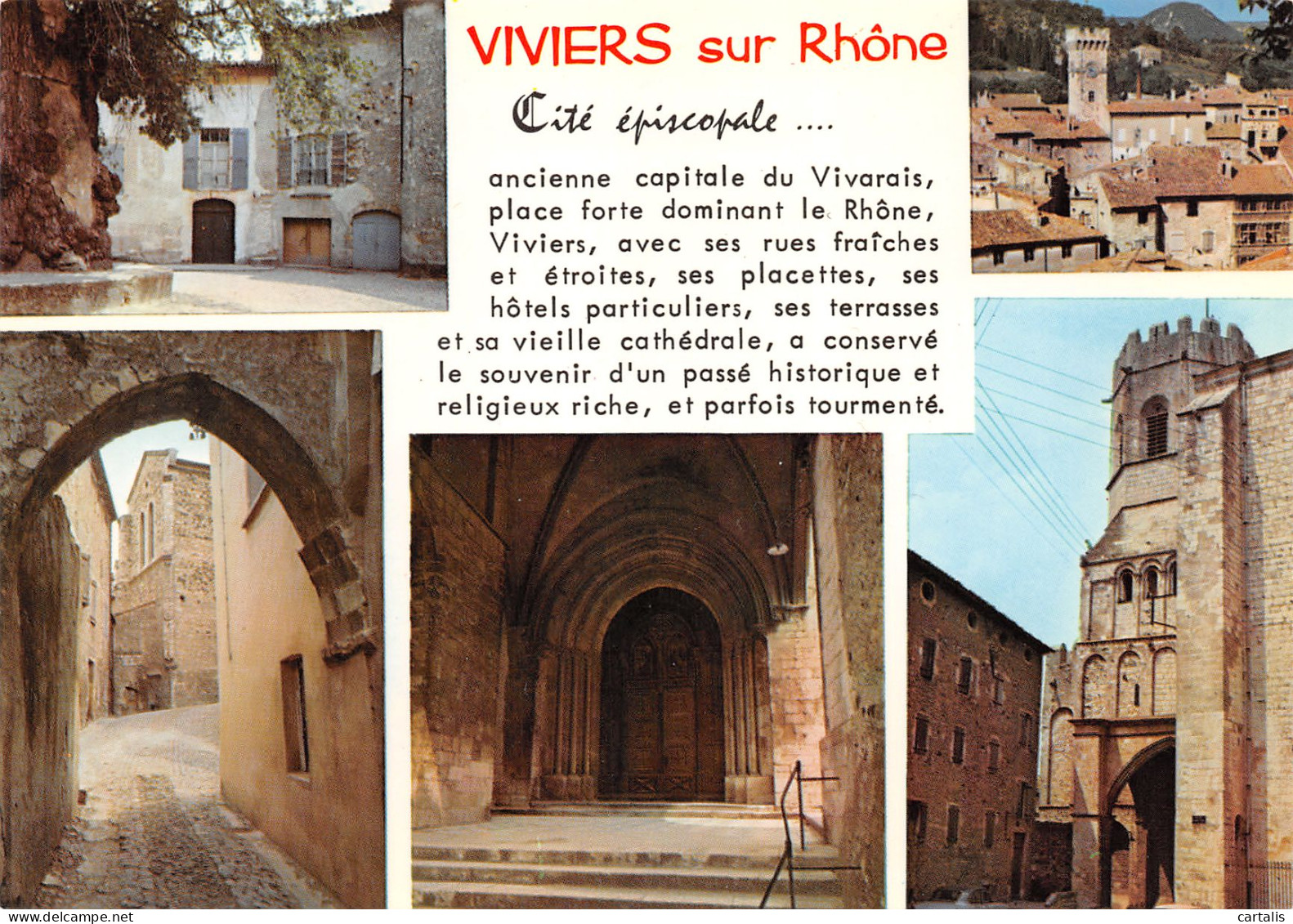 07-VIVIERS SUR RHONE-N°3838-D/0337 - Viviers