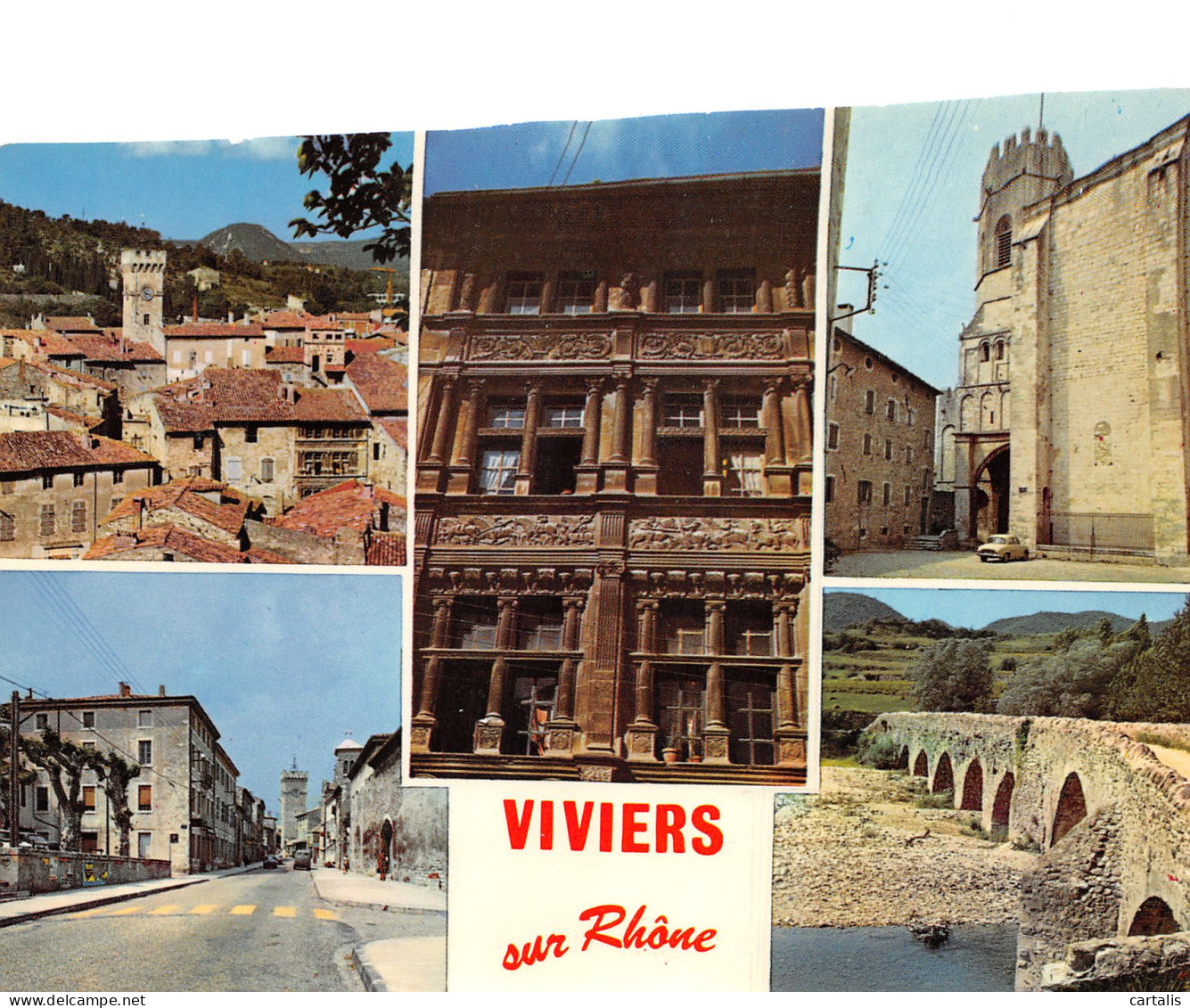 07-VIVIERS SUR RHONE-N°3838-D/0033 - Viviers