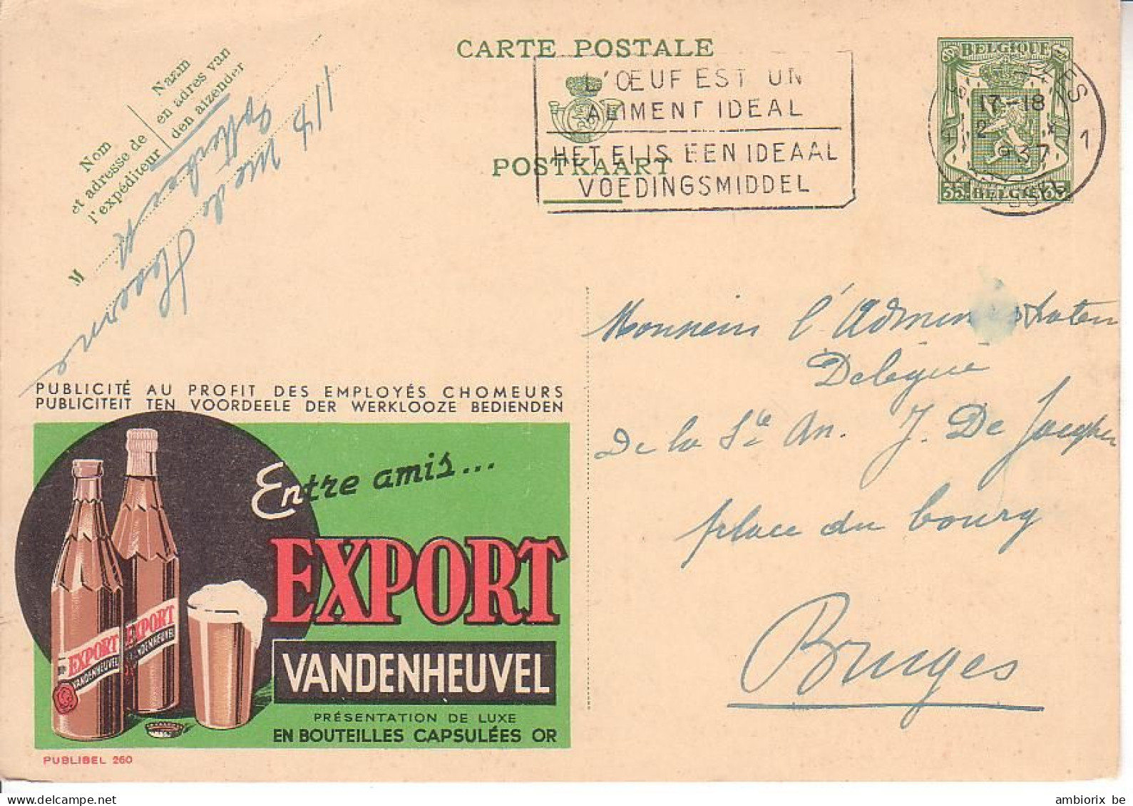 Publibel 260 - Export Vandenheuvel - Publibels