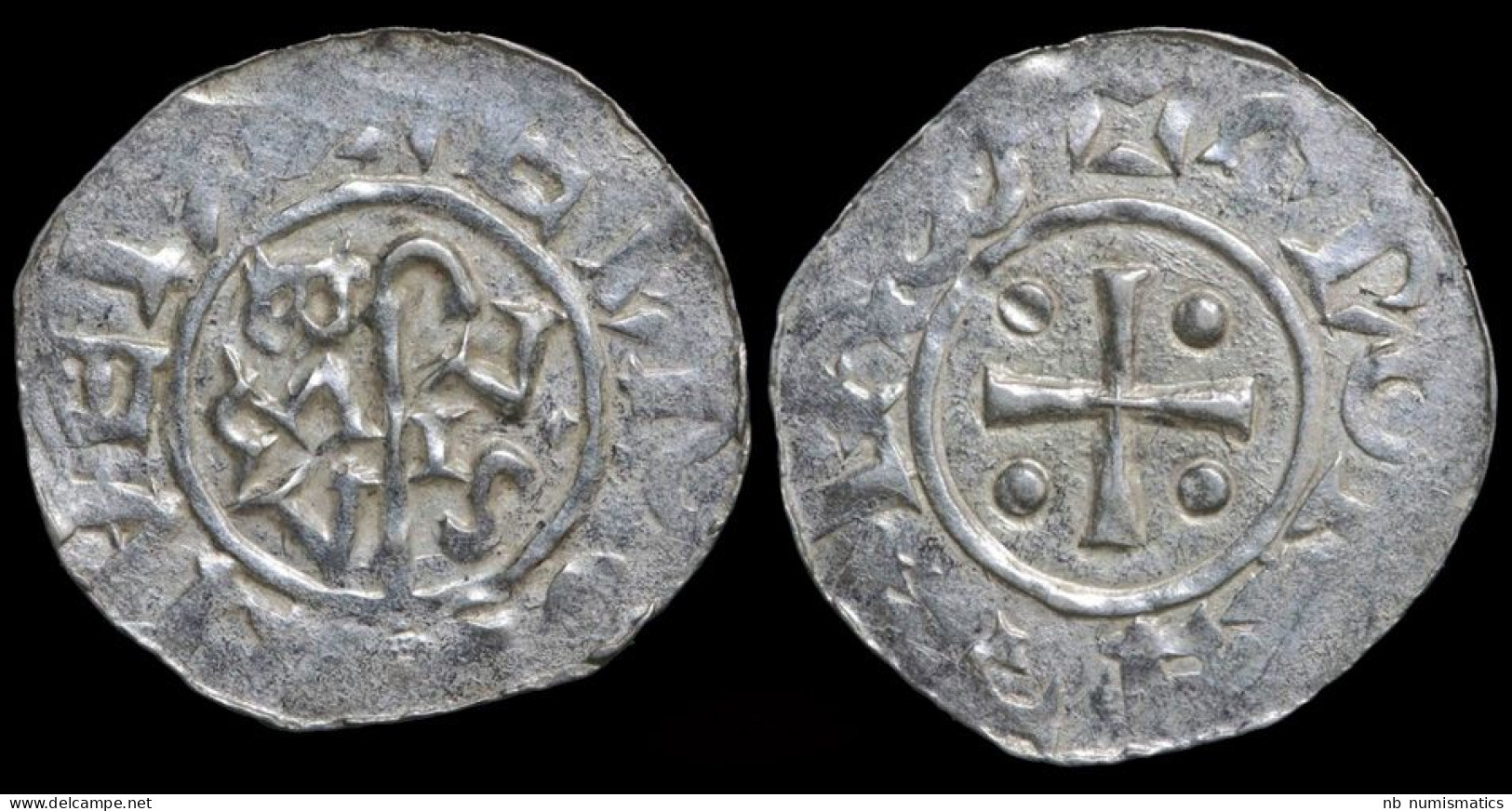 Netherland Groningen Bernoldus AR Denar - Provincial Coinage