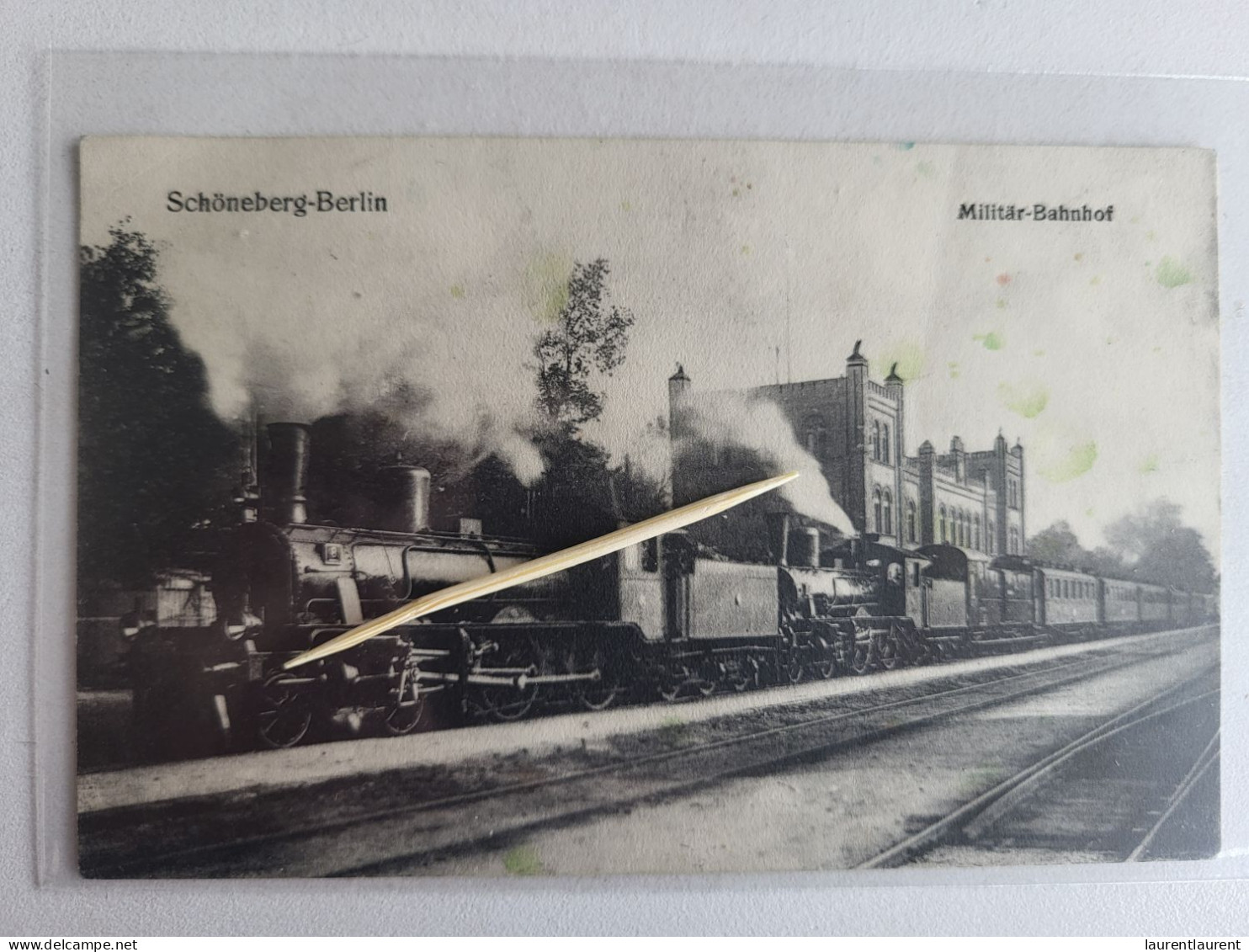 SCHONENBERG - BERLIN - Militar-Bahnhof 1915 - Schoeneberg