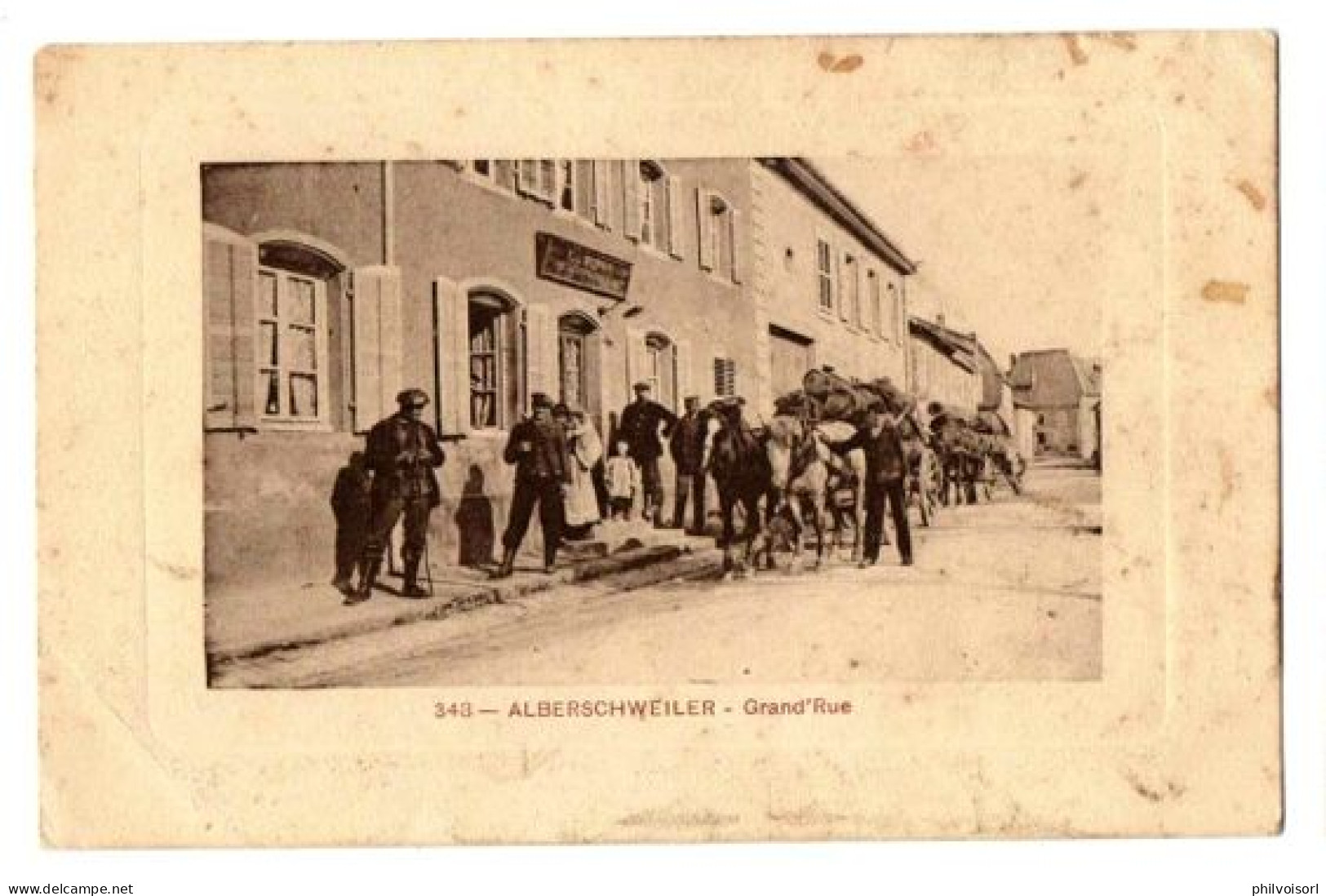 ALBERSCHWEILER GRANDE RUE COMMERCE TRES  ANIMEE - Other & Unclassified