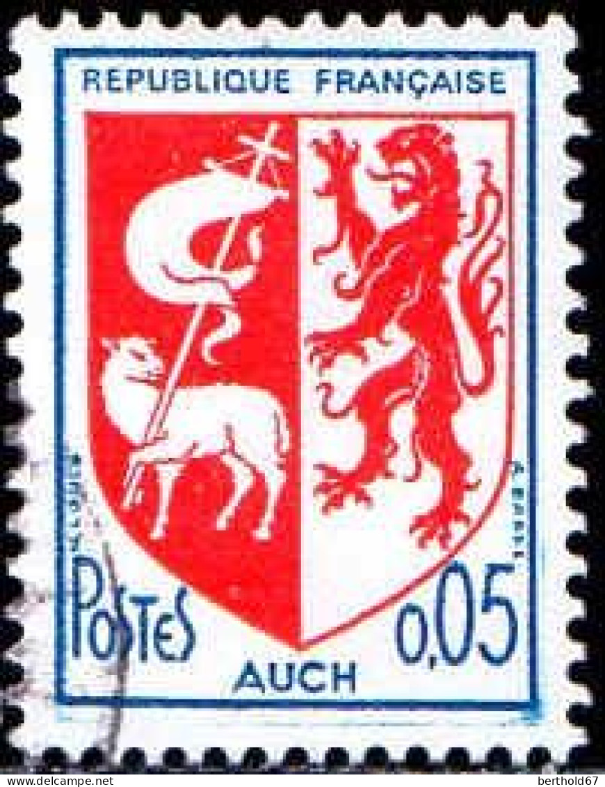 France Poste Obl Yv:1468 Mi:1534A Armoiries D'Auch (cachet Rond) (Thème) - Timbres