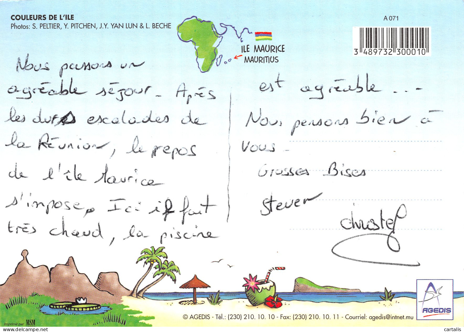 MAU-ILE MAURICE MULTI VUES-N°3843-D/0305 - Maurice