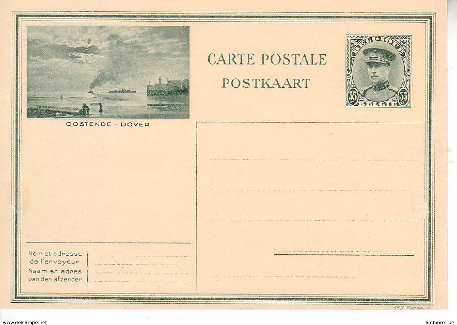 Carte Illustrée ** 9 - 23 Oostende Dover - Voir Description - Cartes Postales Illustrées (1971-2014) [BK]