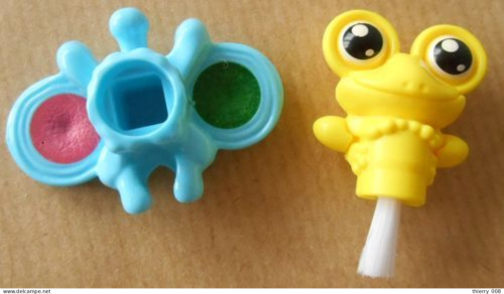 56  Kinder Surprise  Pinceau  Grenouille Jaune - Montabili