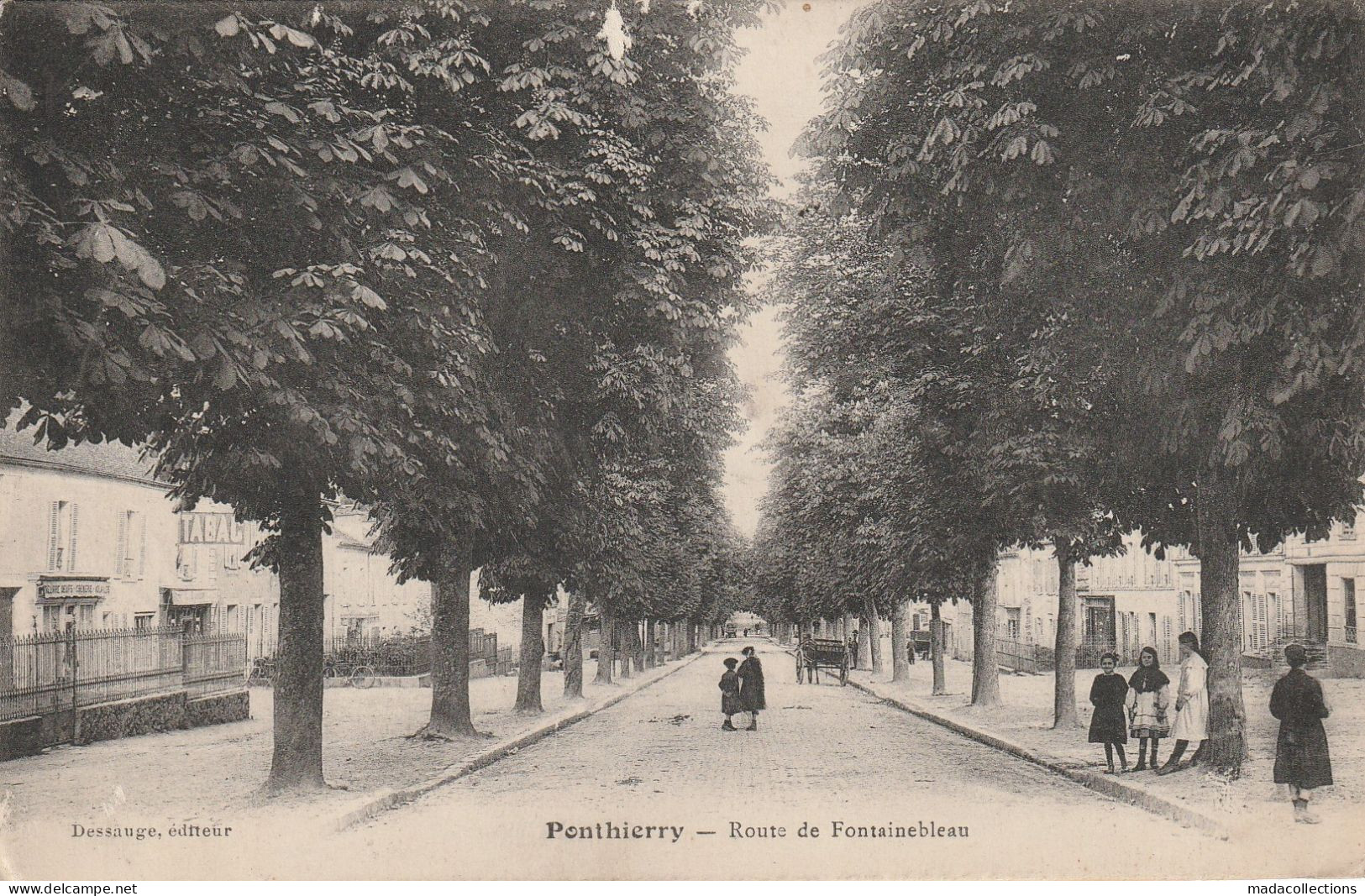 Saint Fargeau Ponthierry (77 - Seine Et Marne)  Route De Fontainebleau - Saint Fargeau Ponthierry