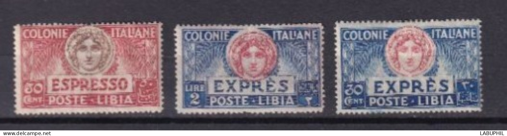 LYBIE ITALIENNE 1921 EXPRESSO NEUF MNH Mais Gomme Moyenne Voir Scanner Cote 30  Euros - Libia