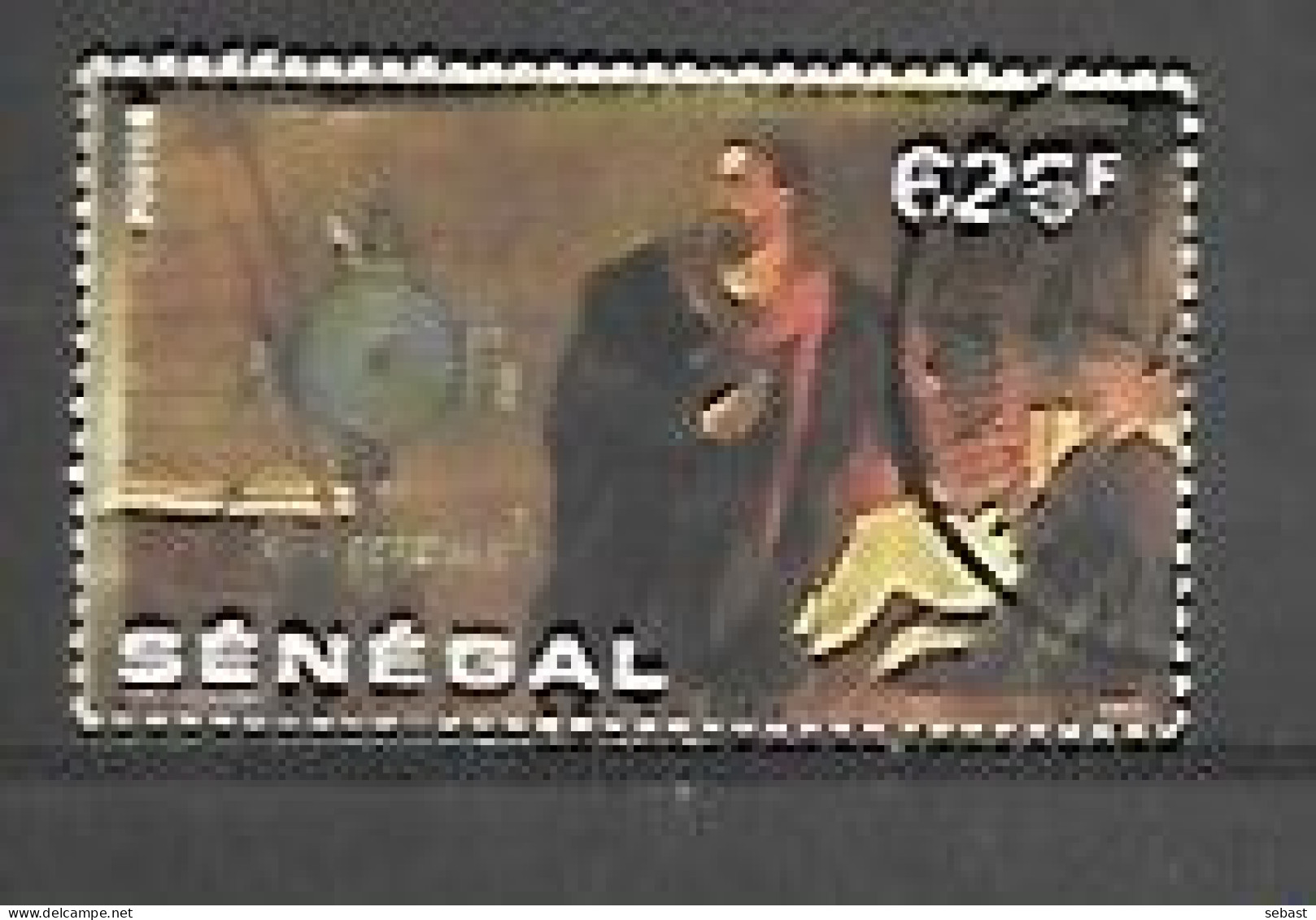 TIMBRES OBLITERES DU SENEGAL DE 1991 N° MICHEL 1145 - Sénégal (1960-...)