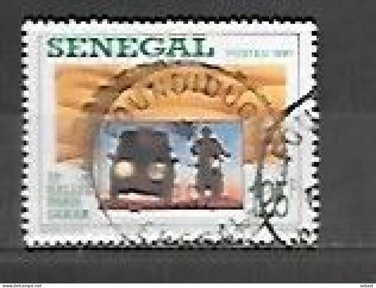 TIMBRES OBLITERES DU SENEGAL DE 1991 N° MICHEL 1113 - Senegal (1960-...)