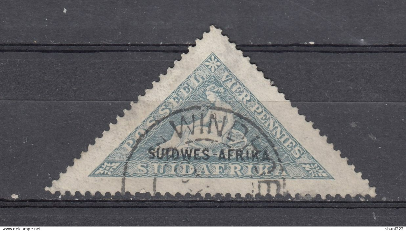 South West Africa 1927 -  Triangular - Perf, Vf Used (e-710) - Afrique Du Sud-Ouest (1923-1990)