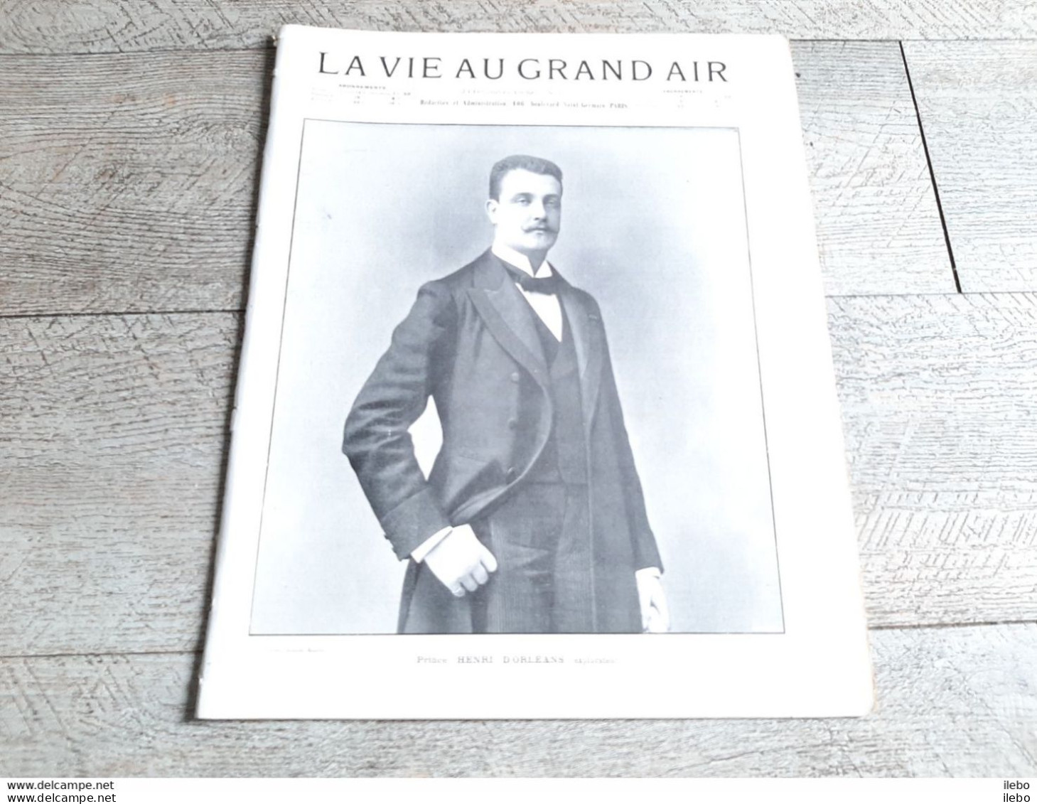 La Vie Au Grand Air 1899  Numéro Spécial Sportifs De L'année Henri D'orléans Explorateur Comte De La Falaise Guerrita - Sport