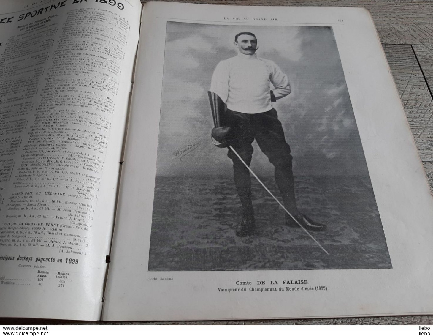 La Vie Au Grand Air 1899  Numéro Spécial Sportifs De L'année Henri D'orléans Explorateur Comte De La Falaise Guerrita - Sport