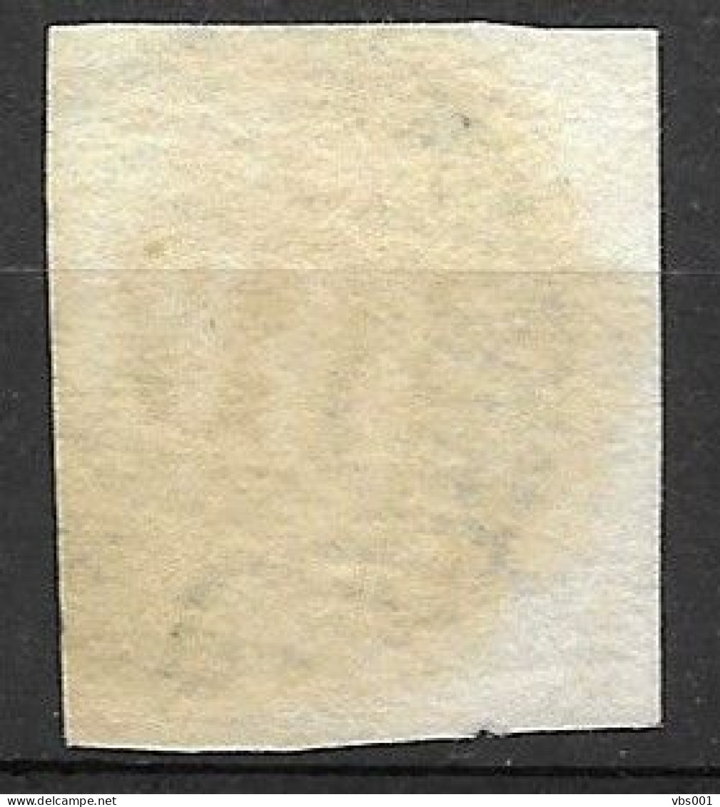 OBP8A Met 4 Randen En Met Balkstempel P117 Thuin (zie Scans) - 1851-1857 Medaillons (6/8)