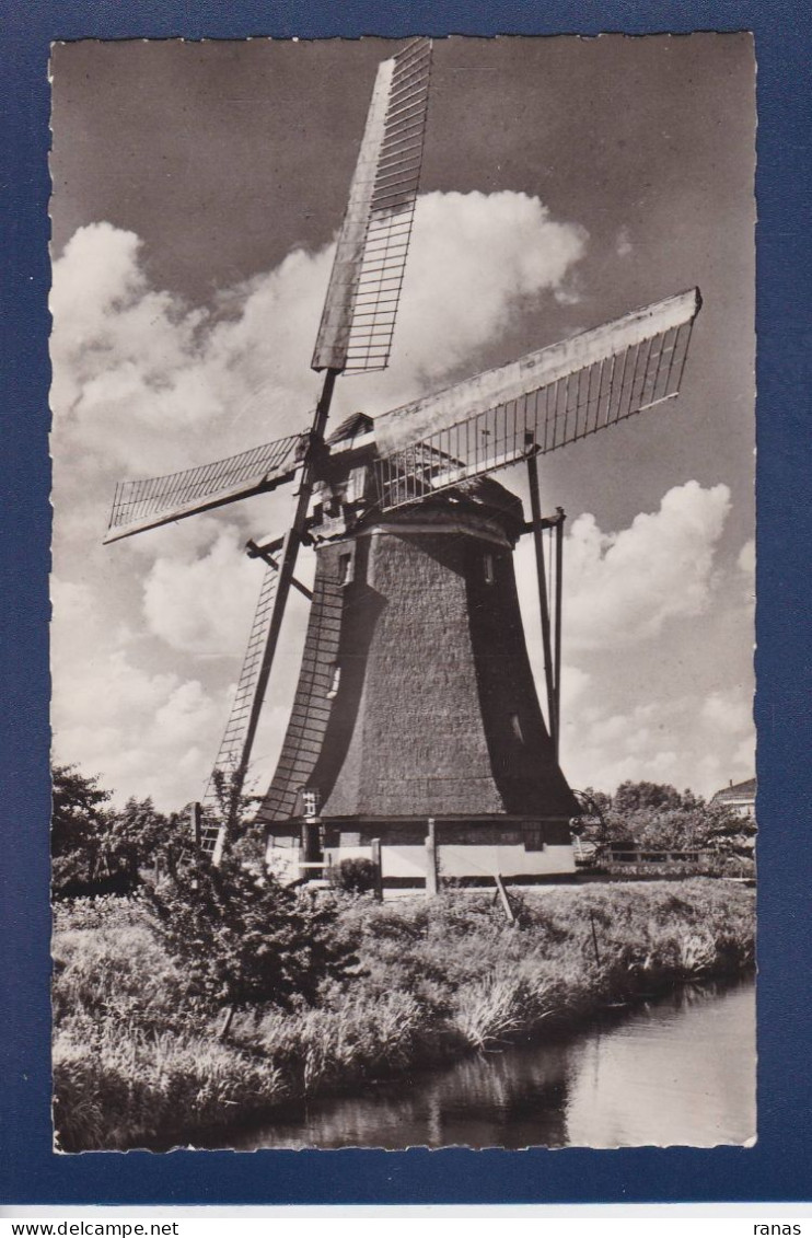 CPSM Moulin à Vent Non Circulée Voir Dos Hollande - Windmills