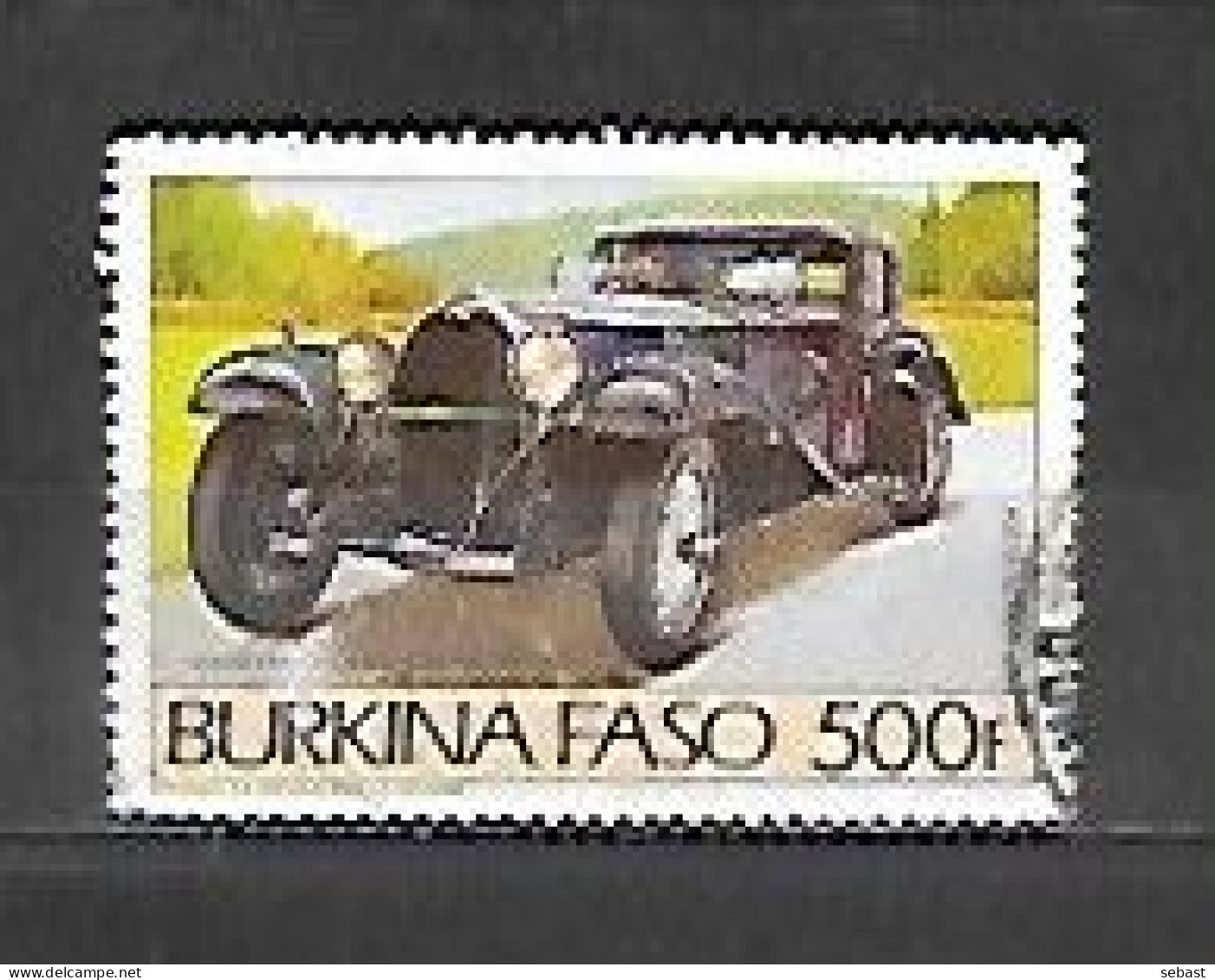 TIMBRE OBLITERE DU BURKIN AVEC CACHET POSTAL DE 1985 N° MICHEL 1023 - Burkina Faso (1984-...)