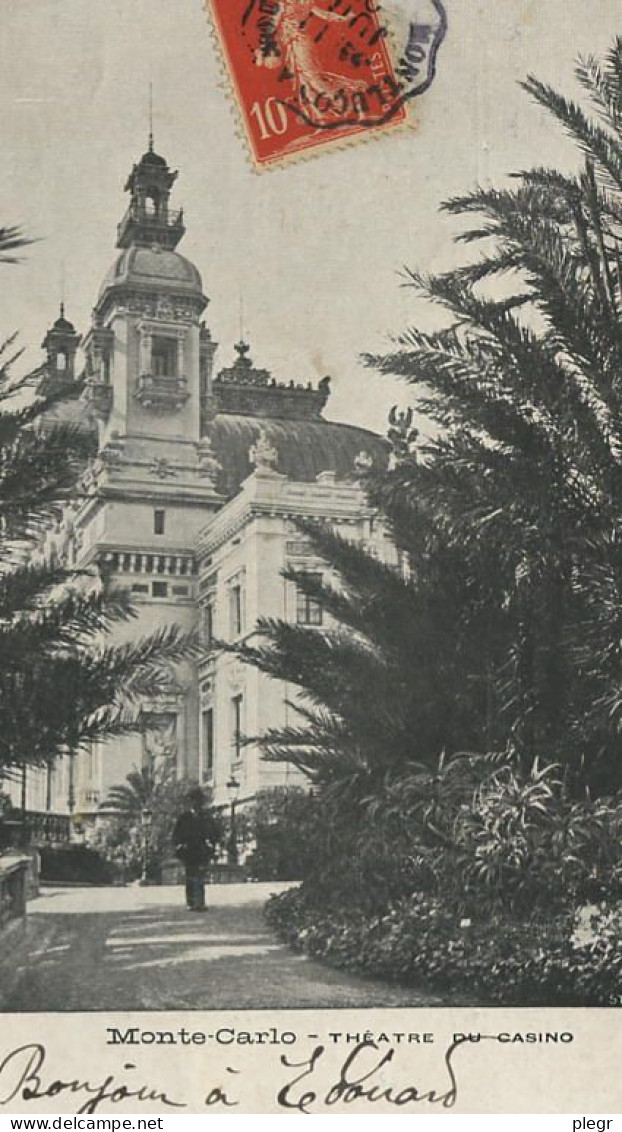 0-MCO10 01 01-13 - MONTE CARLO - THEATRE DU CASINO - Opéra & Théâtre