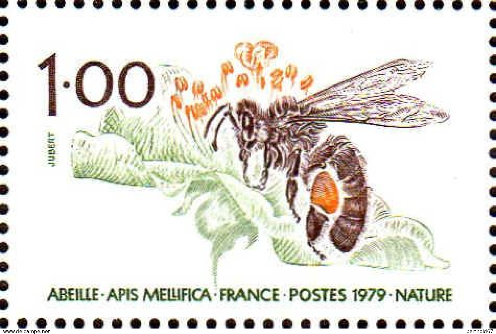 France Poste N** Yv:2039 Mi:2145 Abeille Apis Mellifica (Thème) - Honeybees