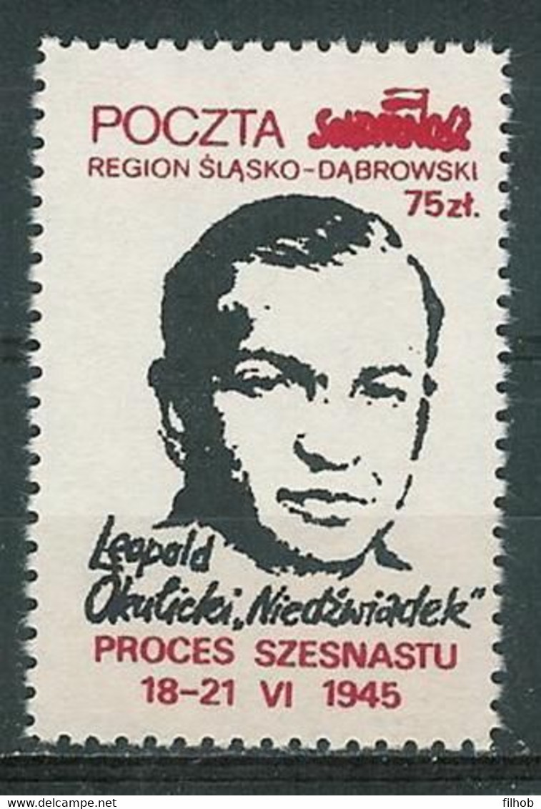 Poland SOLIDARITY (S627): Process Of Sixteen Leopold Okulicki - Vignettes Solidarnosc