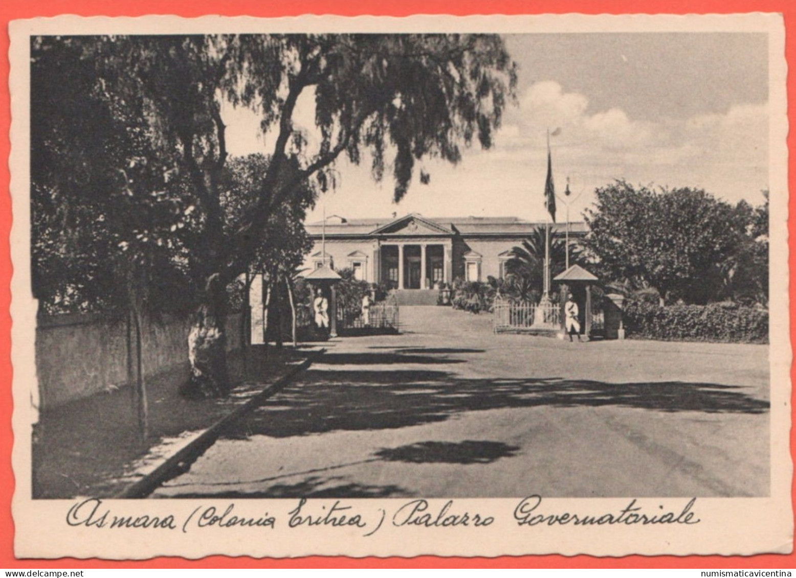 AOI Eritrea Asmara Colonie Italiane Palazzo Governatoriale - Eritrea