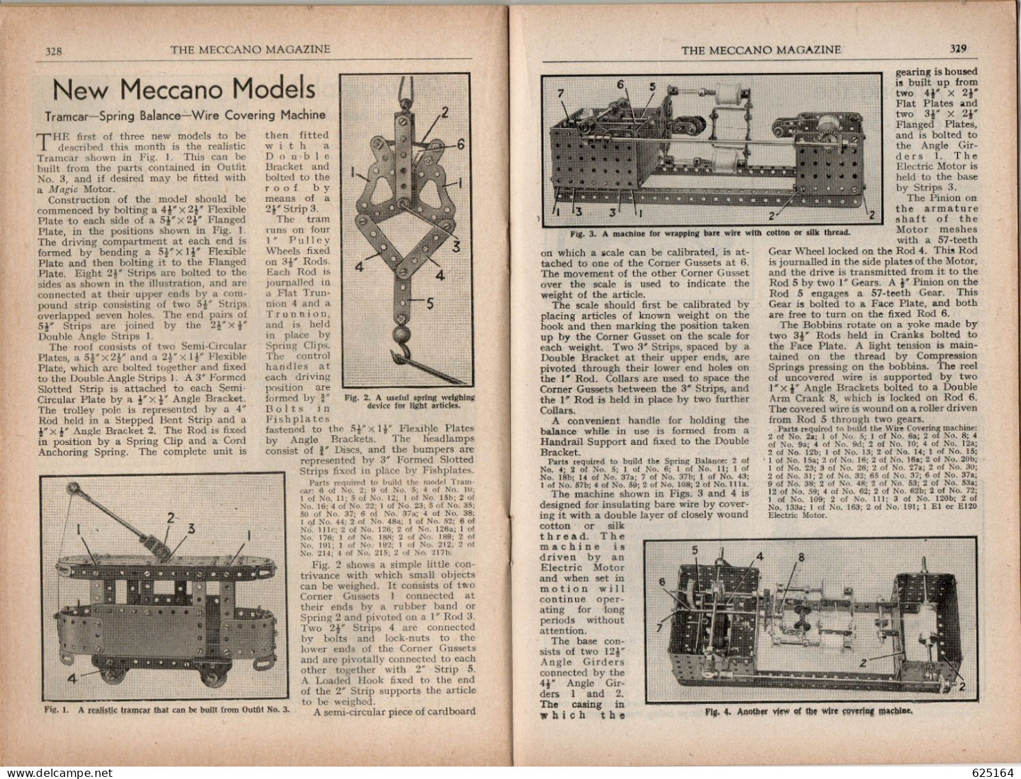 Magazine MECCANO MAGAZINE 1947 August Vol.XXXII No.8 - Anglais