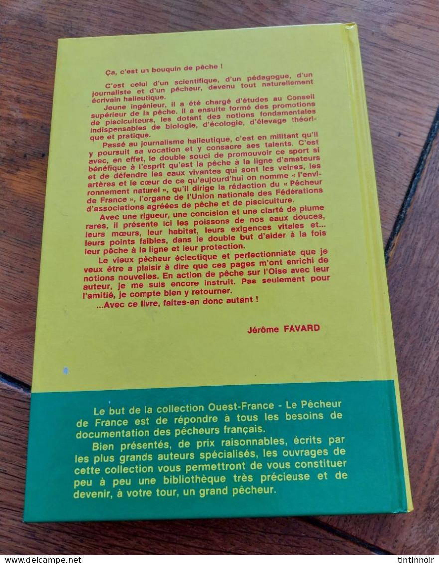 Connaitre Et Pêcher Les Poissons D'eau Douce 1983 Bernard Breton - Jacht/vissen