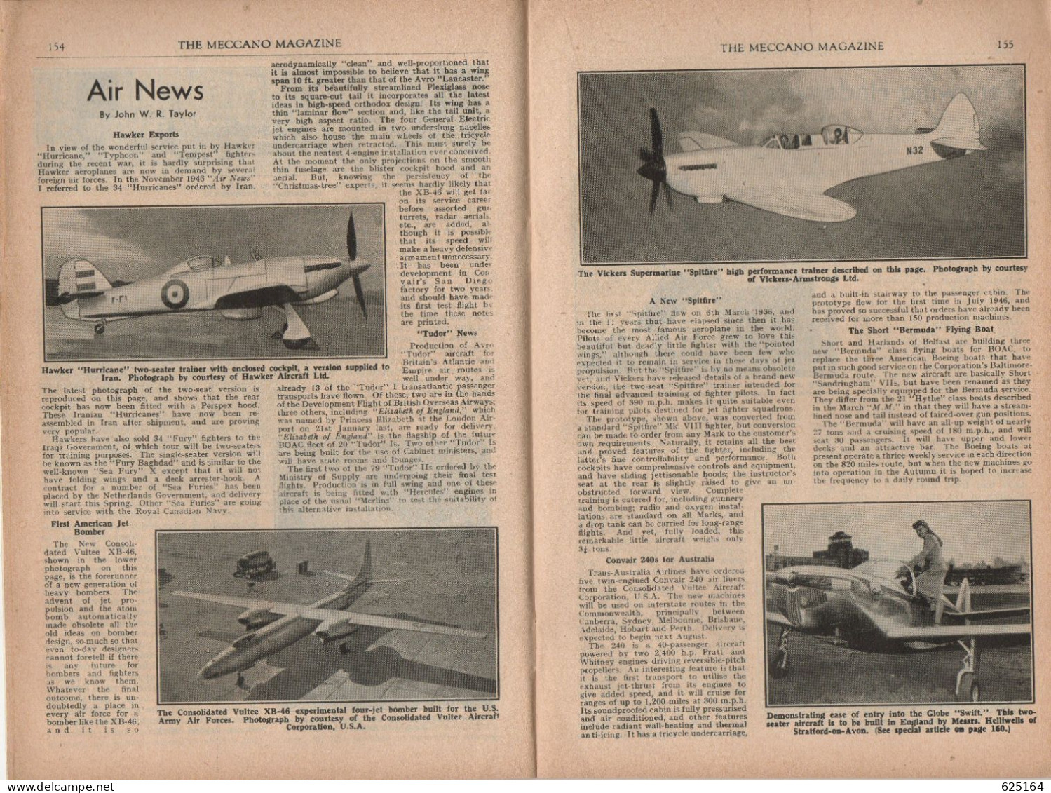 Magazine MECCANO MAGAZINE 1947 April Vol.XXXII No.4 - Anglais