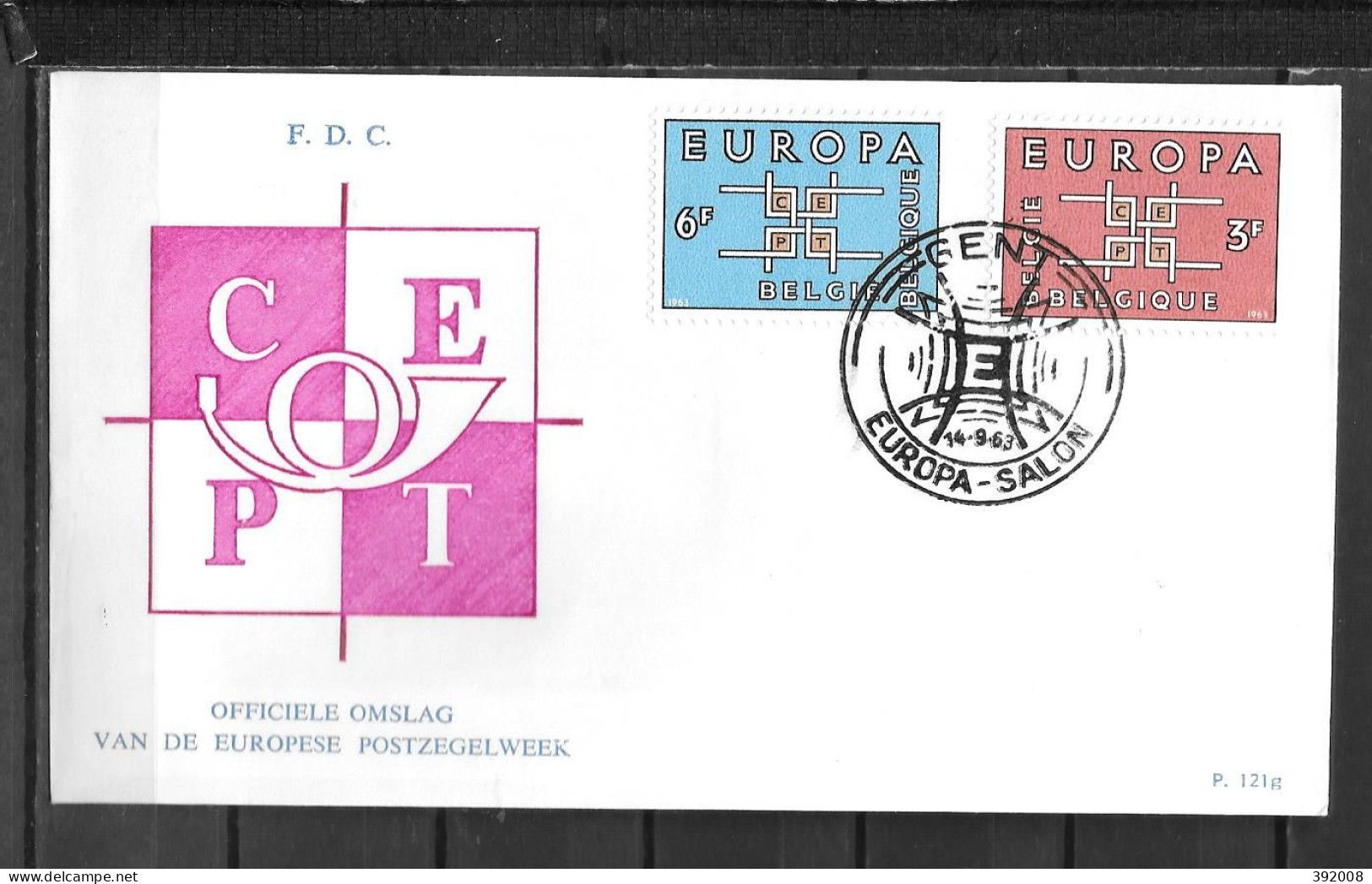 1963 - FDC - Belgique - 35 - 1963