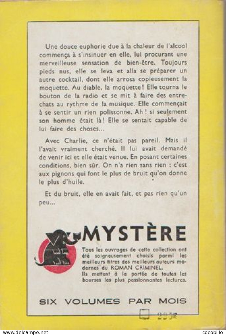 La Danseuse Connaît La Musique De Ben Benson - Presses De La Cité Noir - N° 487 - 1959 - Presses De La Cité