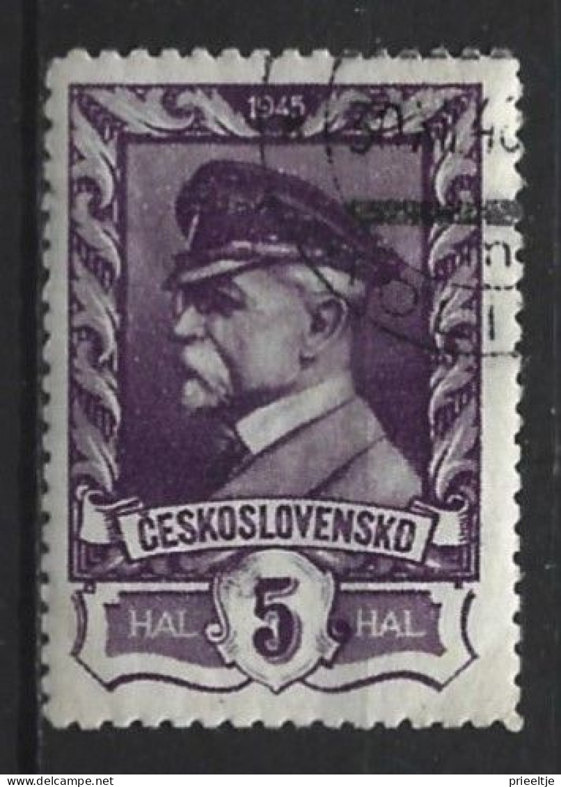 Ceskoslovensko 1945 President Masaryk  Y.T. 381 (0) - Usados