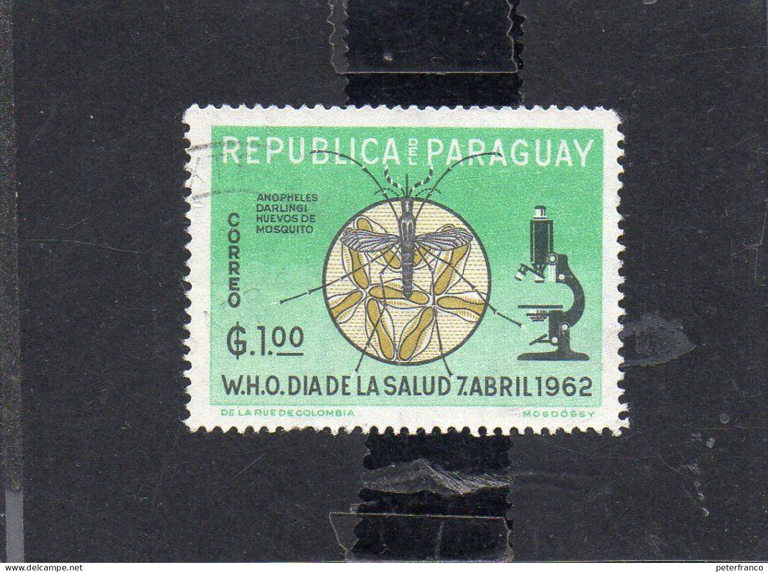 1962 Paraguay - W.H.O. - Giornata Della Salute - Paraguay