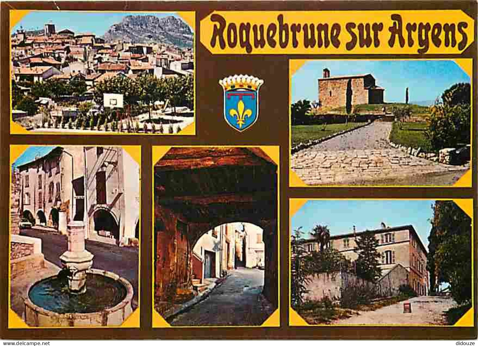 83 - Roquebrune Sur Argens - Multivues - Terrain De Basket - CPM - Voir Scans Recto-Verso - Roquebrune-sur-Argens