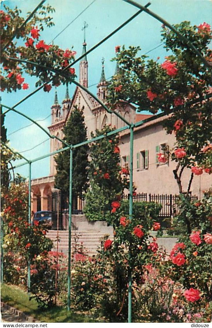 06 - Nice - Le Monastère De Cimiez - Fleurs - CPSM Format CPA - Carte Neuve - Voir Scans Recto-Verso - Monuments, édifices