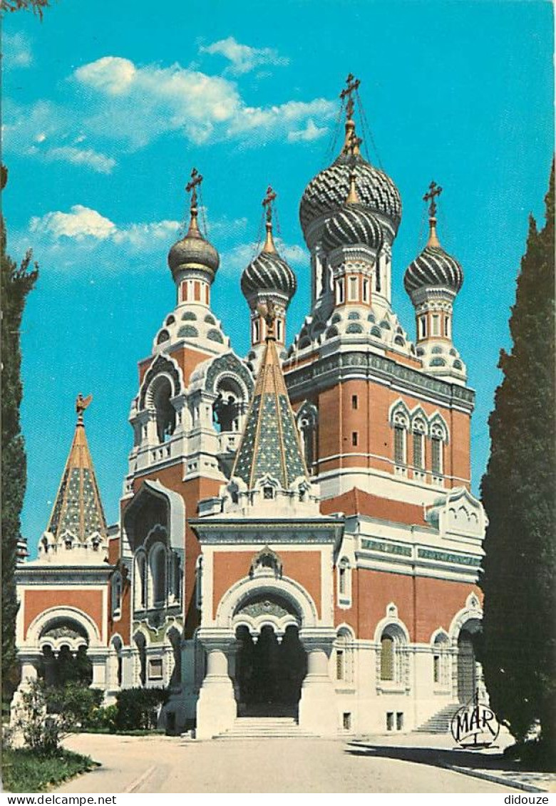 06 - Nice - La Cathédrale Orthodoxe Russe - CPM - Carte Neuve - Voir Scans Recto-Verso - Monuments, édifices