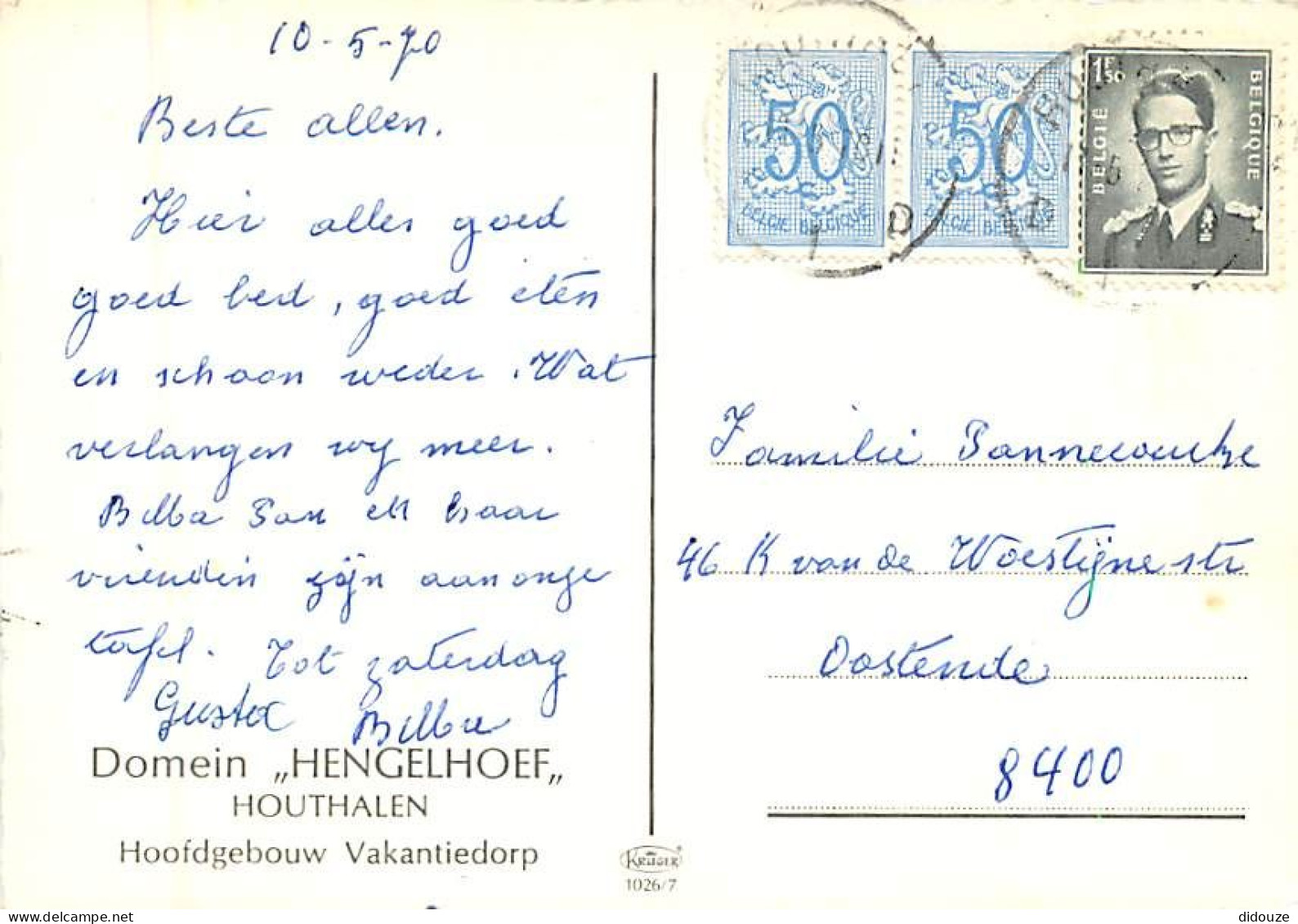 Belgique - Houthalen-Helchteren - Domein Hengelhoef - CPM - Voir Scans Recto-Verso - Houthalen-Helchteren