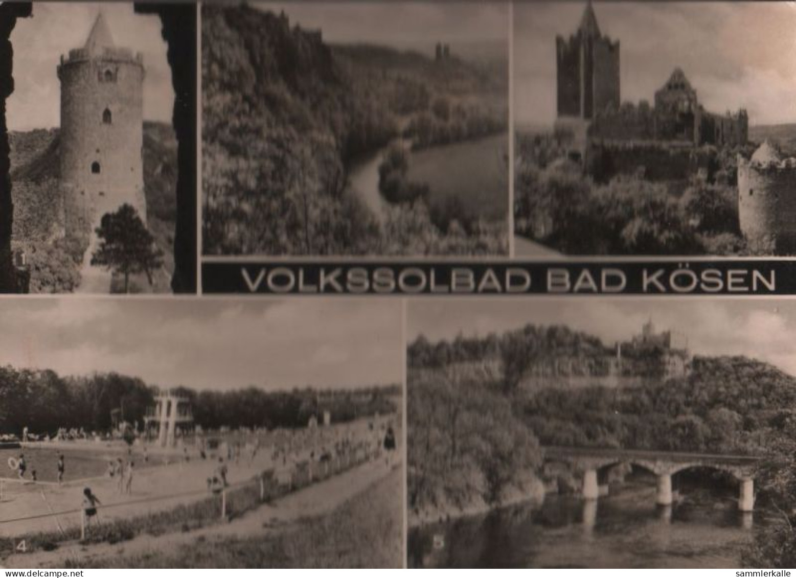 50718 - Bad Kösen - U.a. Rudelsburg - 1971 - Bad Koesen