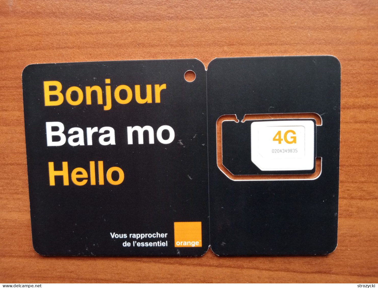 Central African Republic - Orange (standard, Micro, Nano SIM) - GSM SIM - Mint - República Centroafricana