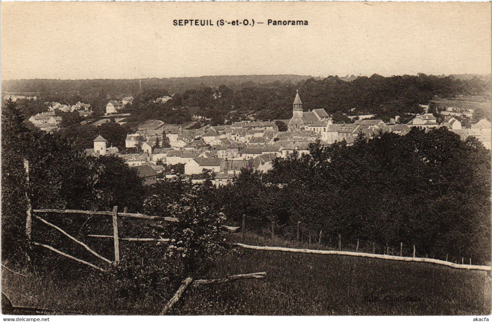 CPA SEPTEUIL Panorama (1386089) - Septeuil