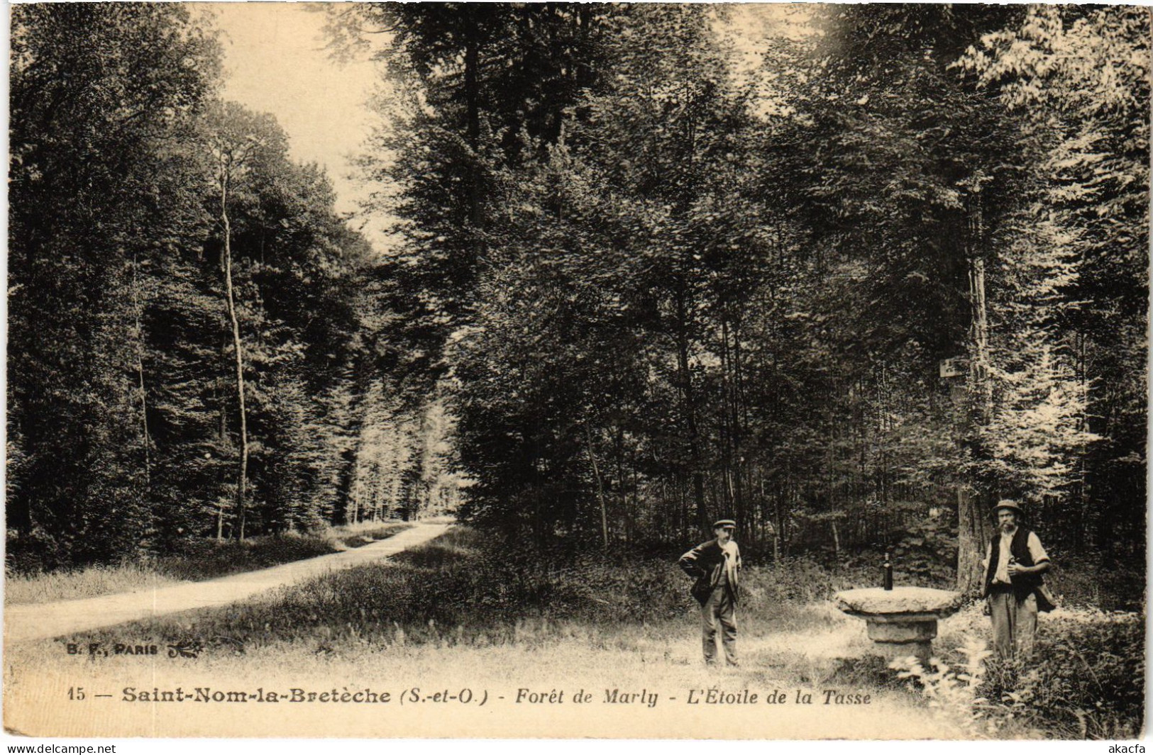 CPA SAINT-NOM-la-BRETECHE Foret De Marly - L'Etoile De La Tasse (1386067) - St. Nom La Breteche