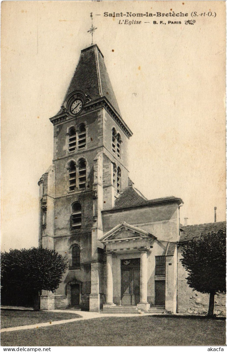 CPA SAINT-NOM-la-BRETECHE Eglise (1386010) - St. Nom La Breteche