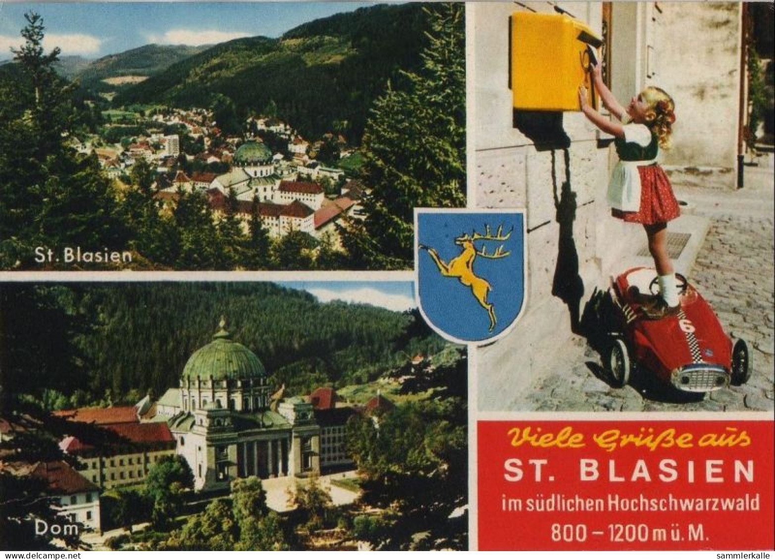 33479 - Sankt Blasien - U.a. Dom - 1969 - St. Blasien