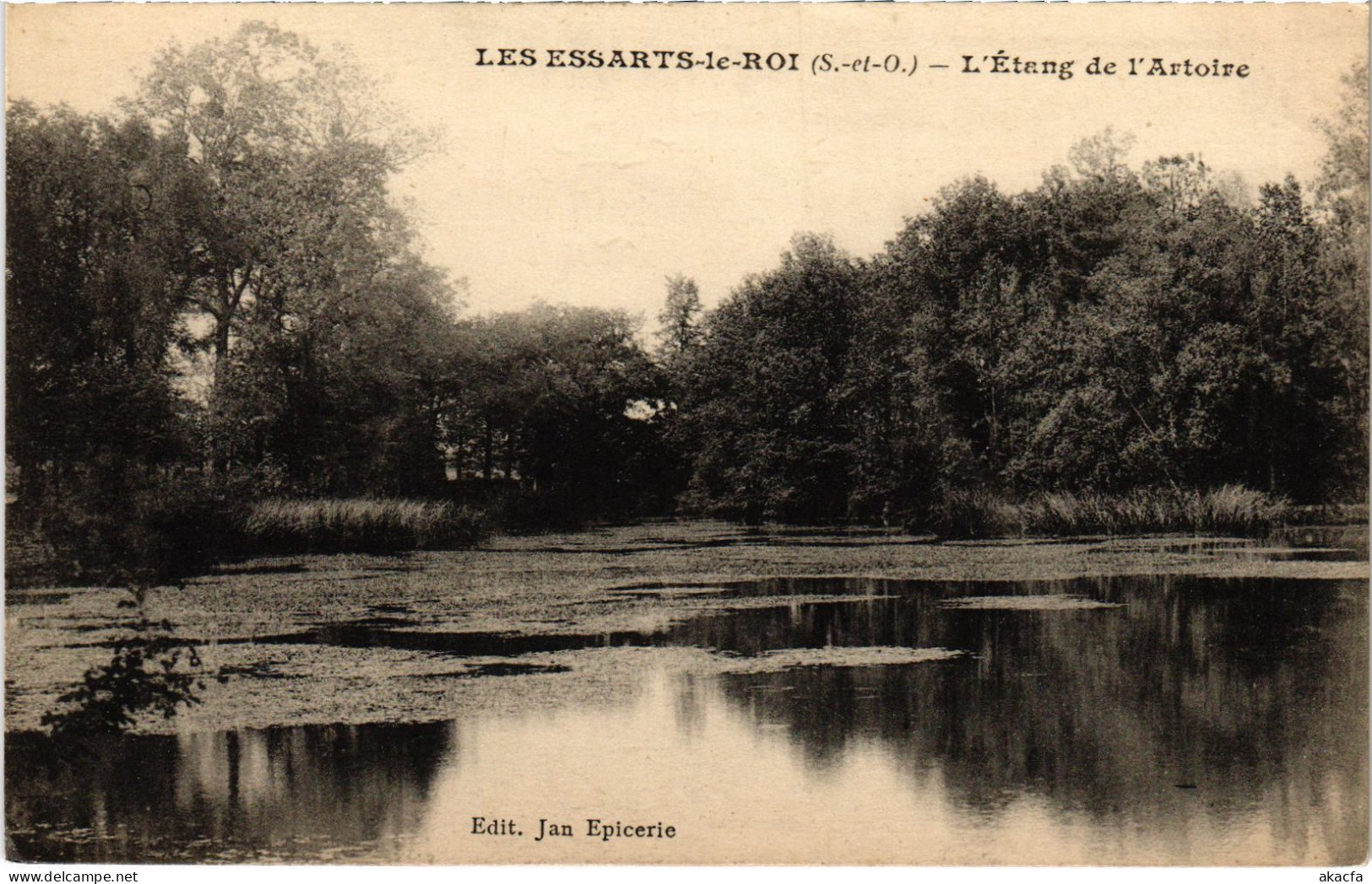 CPA LES ESSARTS-le-ROI Etang De Artoire (1386578) - Les Essarts Le Roi